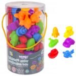 Montessori edukacinis spalvų rūšiuoklis su transporto priemonėmis, 44 dalių – Paveikslėlis 11