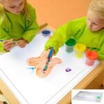Montessori kvadratinis piešimo padėklas – Paveikslėlis 2