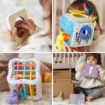 Montessori lavinamasis sensorinis rinkinys 5in1 nuo 11 mėn. – Paveikslėlis 4