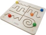 Montessori lavinamoji lenta su stumdomu labirintu