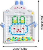 Montessori magnetinė lenta vaikams zuikučio tema – Paveikslėlis 11