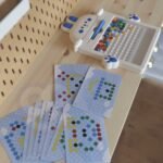 Montessori magnetinė lenta vaikams zuikučio tema – Paveikslėlis 5