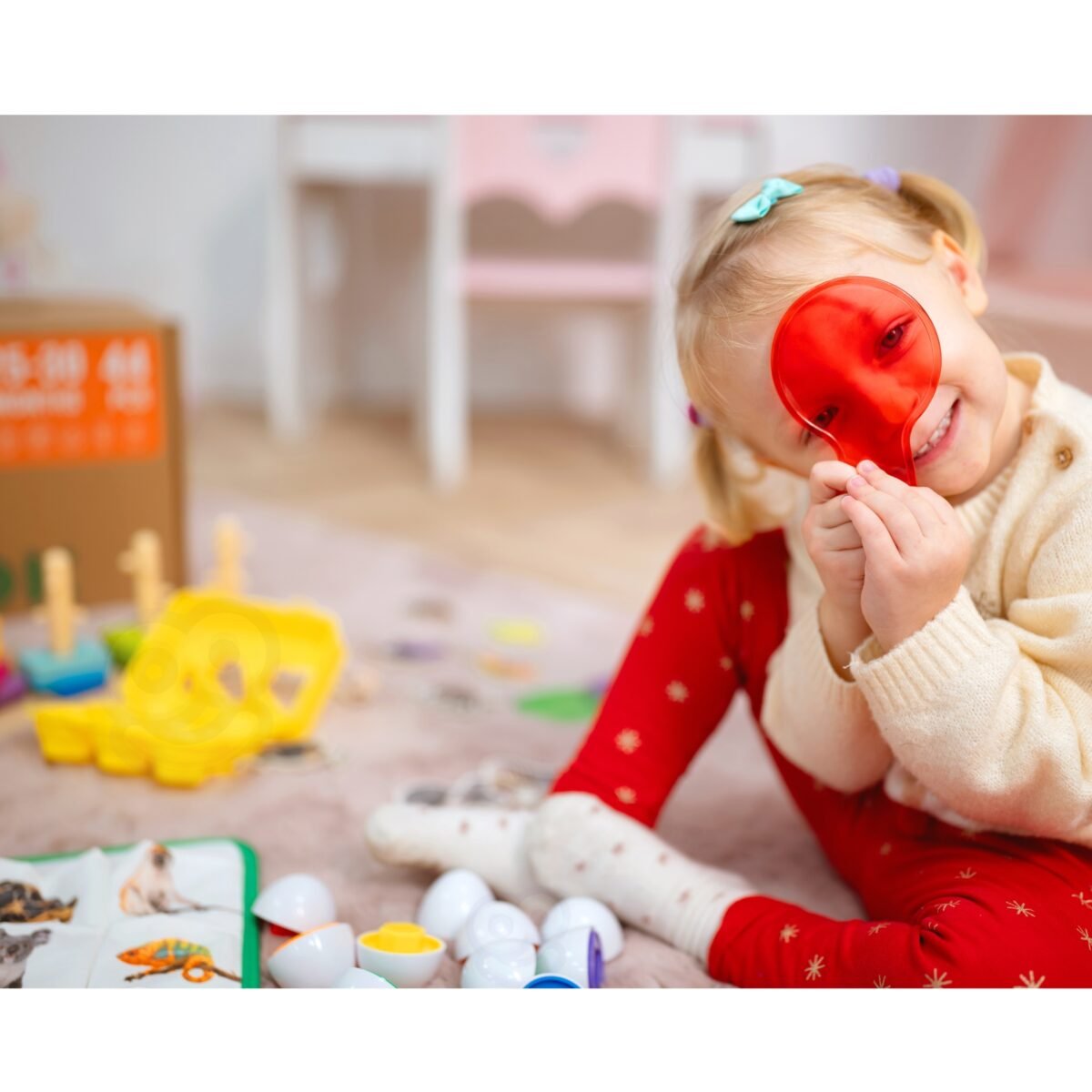 Montessori medinis lavinamasis rinkinys 7in1, 25–30 mėn. – Paveikslėlis 10