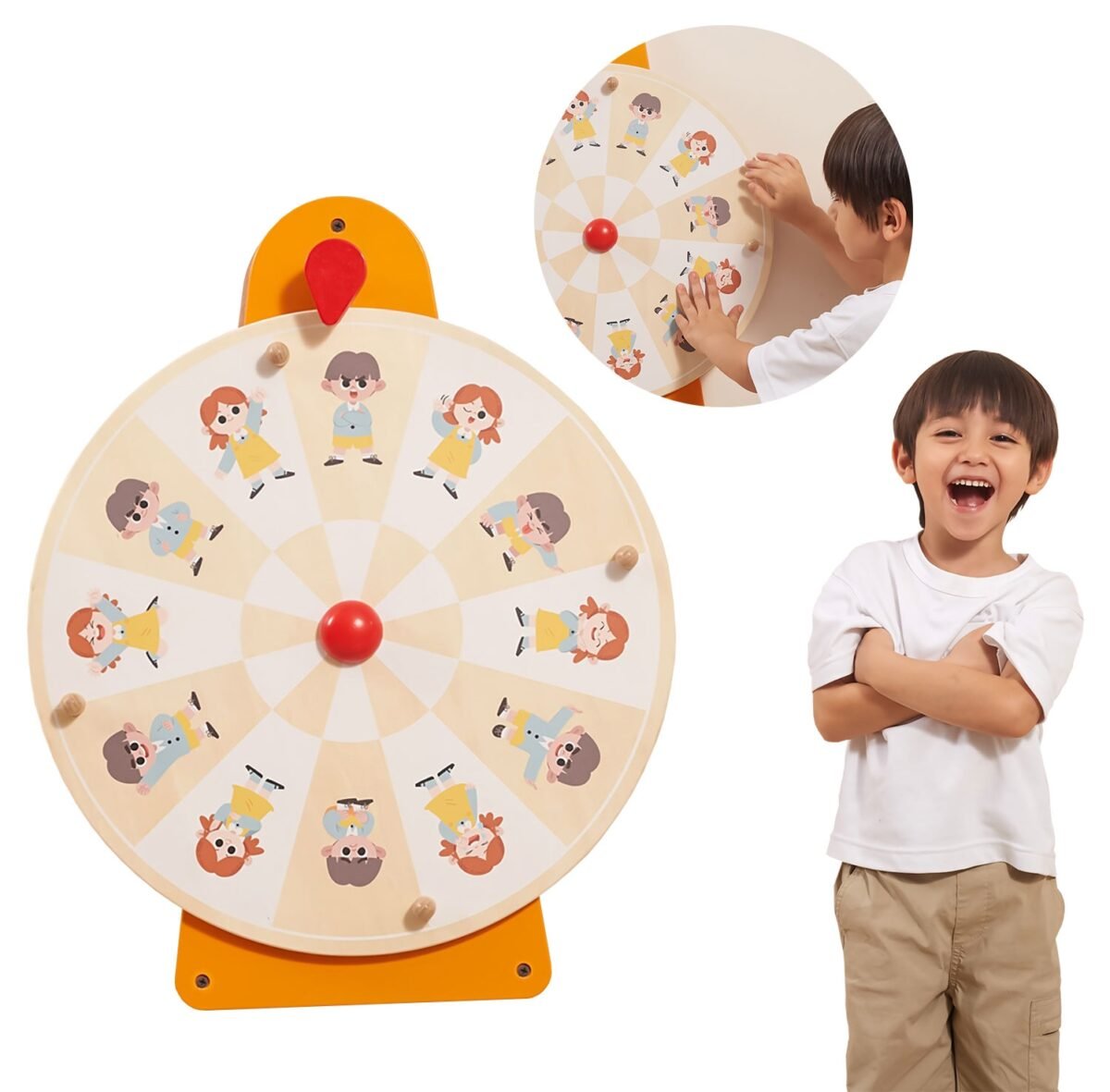 Montessori medinis sieninis emocijų pažinimo ratas – Paveikslėlis 10