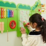 Montessori sensorinė lavinamoji lenta krokodilas – Paveikslėlis 3