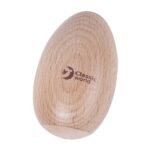 Muzikinis medinis barškutis kiaušinio formos vaikams