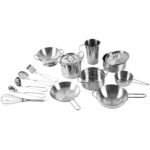 Nerūdijančio plieno virtuvės reikmenų rinkinys vaikams