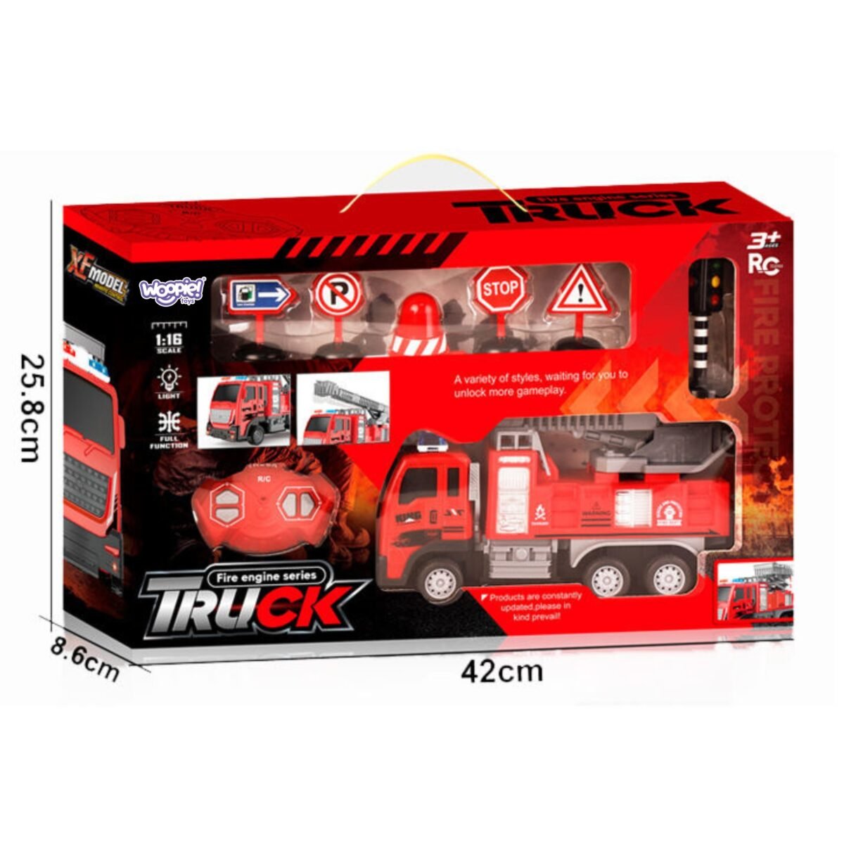 Nuotoliniu būdu valdomas gaisrinis automobilis su keltuvu – Paveikslėlis 8