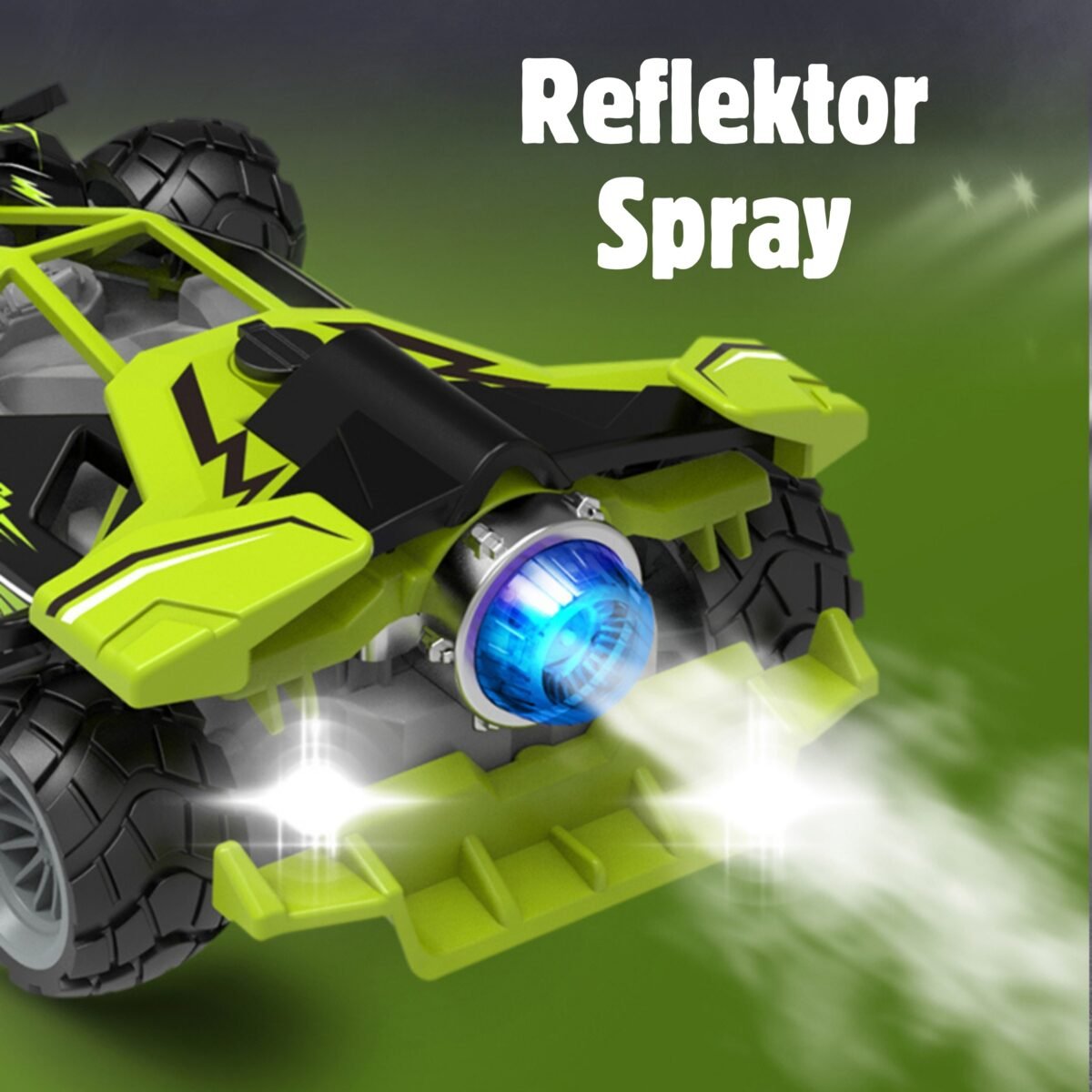 Nuotoliniu būdu valdomas lenktyninis visureigis su dūmų efektu – Paveikslėlis 6