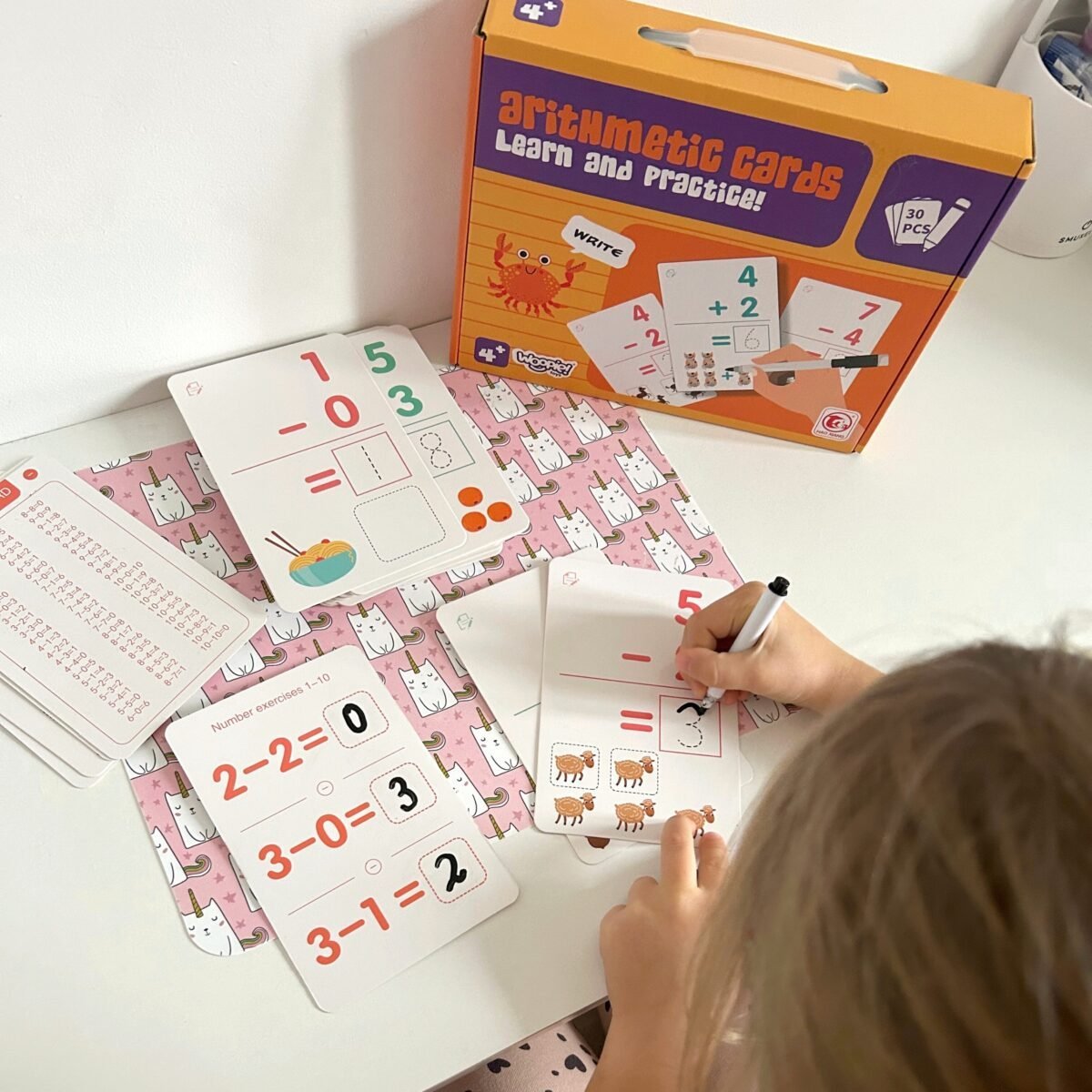 Nuvalomosios skaičiavimo kortelės su rašikliu – Paveikslėlis 7