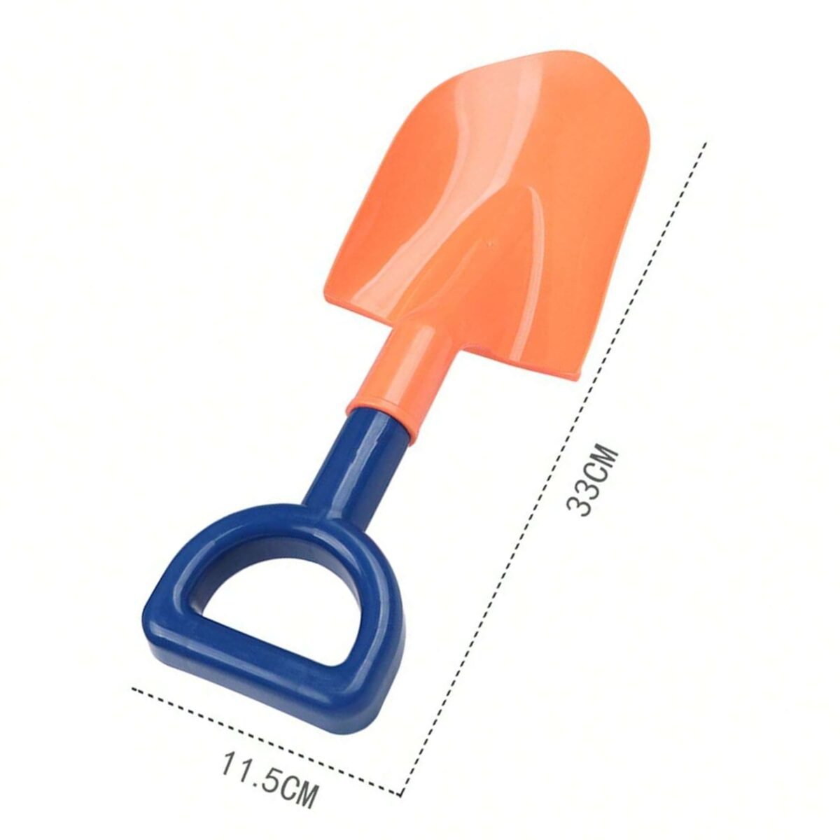 Oranžinis smėlio kastuvėlis 33 cm – Paveikslėlis 4