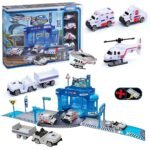 Oro uosto policijos nuovados rinkinys su transporto priemonėmis ir kilimėliu