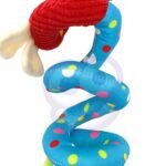 Pakabinamas spiralinis lavinamasis šuniuko žaislas vežimėliui ir lovytei – Paveikslėlis 10