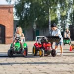 Minamas traktorius-ekskavatorius vaikams – Paveikslėlis 2