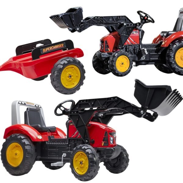 Paspiriamoji mašinėlė ekskavatorius ir stumdukas