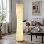 Pastatomas šviestuvas su 3 ryškumo lygiais ir dinamiškų raštų gaubtu – Paveikslėlis 9