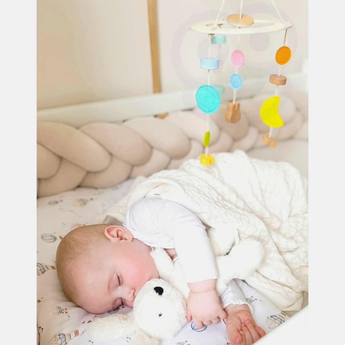 Pastelinis pirmųjų žaislų rinkinys kūdikiams (0-6 mėn.) – Paveikslėlis 7