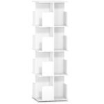 Pasukama knygų lentyna su 16 skyrių