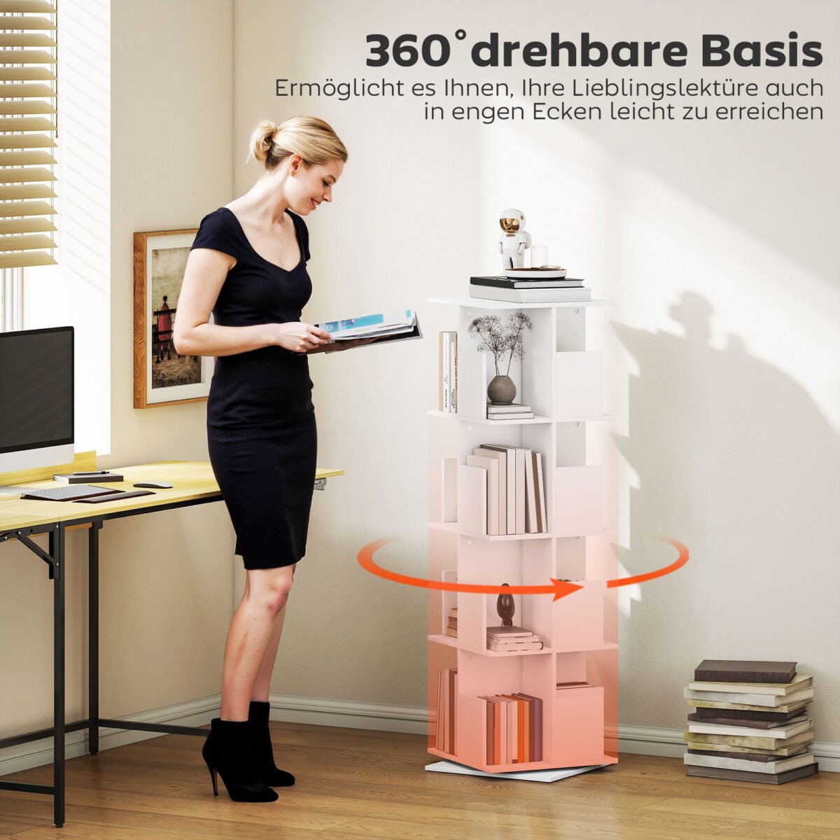 Pasukama knygų lentyna su 16 skyrių – Paveikslėlis 4