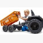 Pedalinis traktorius Case IH su judančiu krautuvu ir priekaba – Paveikslėlis 10
