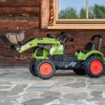 Pėdalais minamas traktorius Claas su priekaba ir garso signalu – Paveikslėlis 3