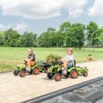 Pėdalais minamas traktorius Claas su priekaba ir garso signalu – Paveikslėlis 5