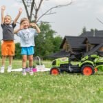 Pėdalais minamas traktorius Claas su priekaba ir garso signalu – Paveikslėlis 7