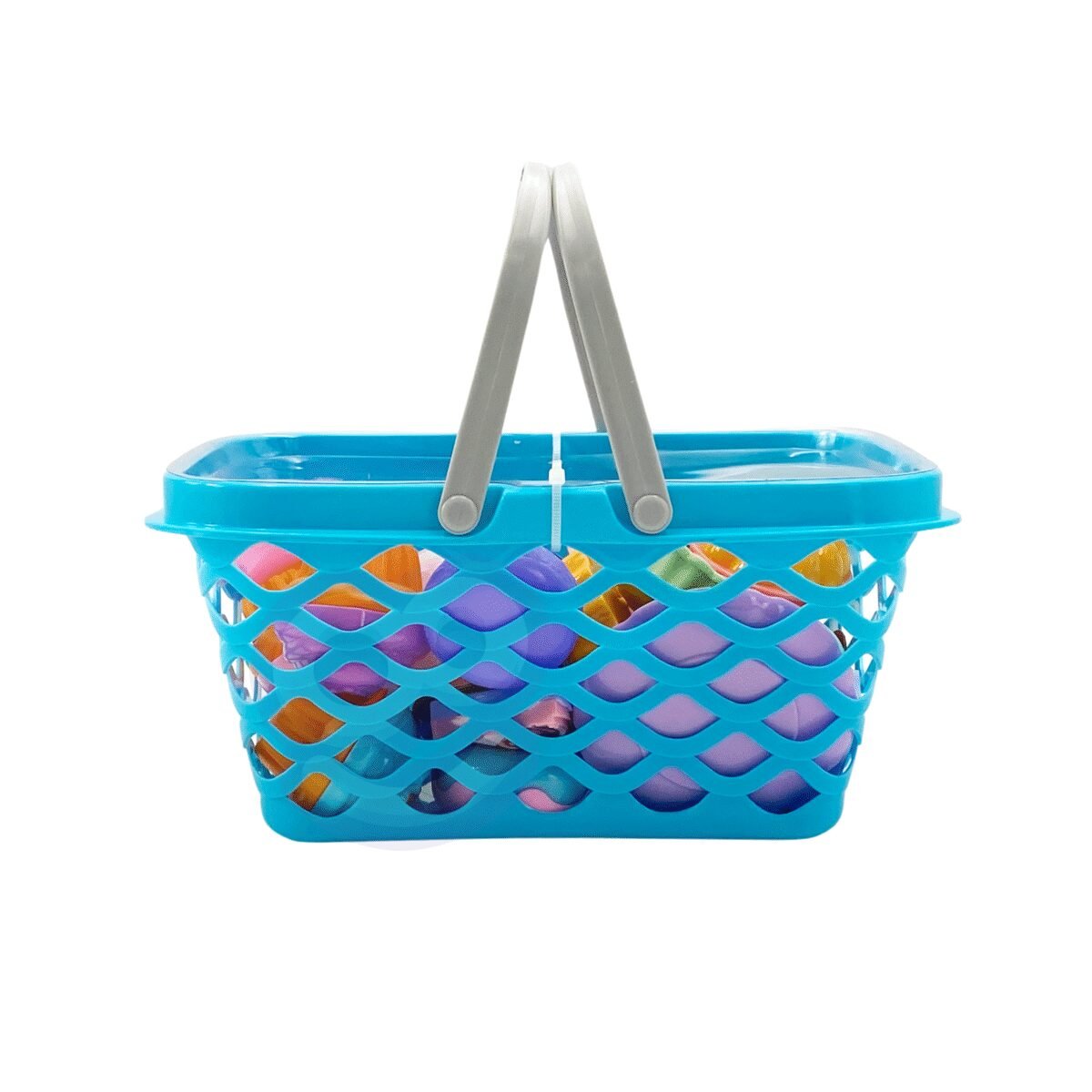 Pirkinių krepšelis su arbatos ir saldumynų rinkiniu – Paveikslėlis 4