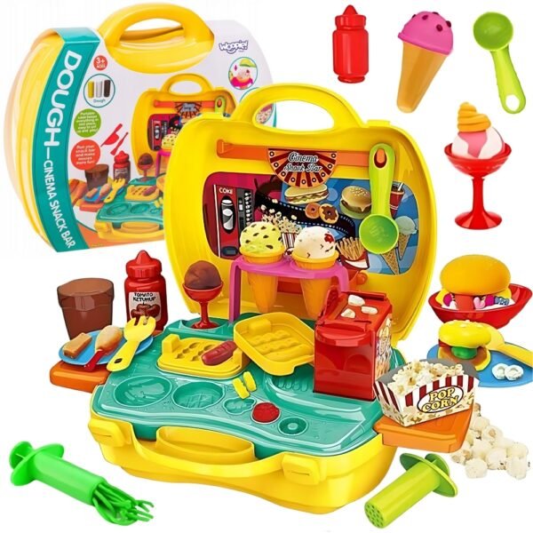 Plastilino užkandžių baro rinkinys