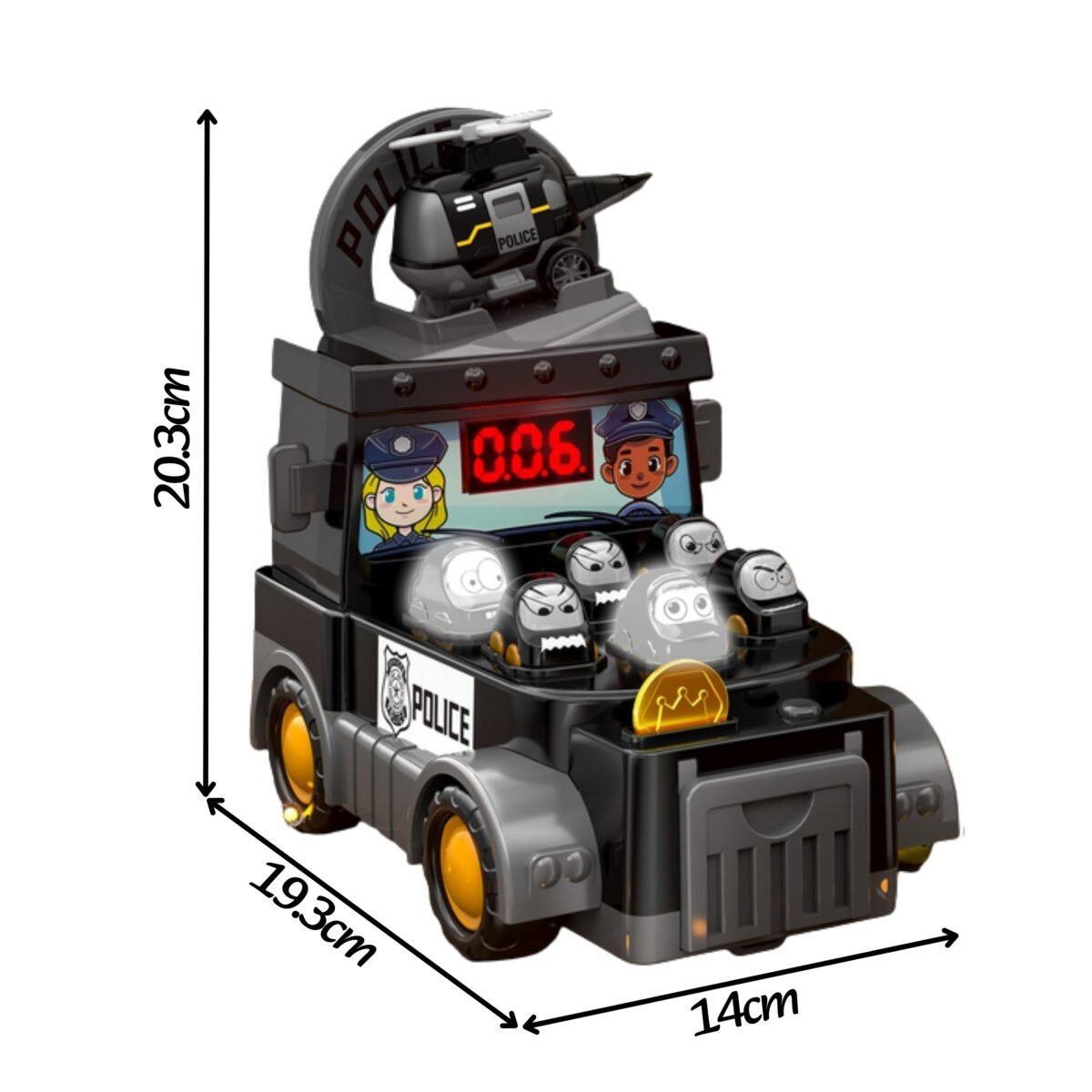 Policijos automobilio kalimo žaidimas – Paveikslėlis 6