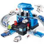 Policijos garažas su automobiliais ir sraigtasparniu – Paveikslėlis 2