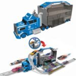 Policijos sunkvežimis – transporteris ir lenktynių trasa su automobiliais – Paveikslėlis 9