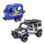 Policijos visureigio rinkinys su žirgų priekaba ir žirgo figūrėle – Paveikslėlis 2