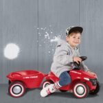 Priekaba paspiriamajam automobiliui BIG Bobby Car Neo, raudona