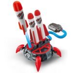 Putplasčio raketų paleidimo rinkinys su kojine pompa ir 6 raketomis – Paveikslėlis 13