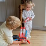 Putplasčio raketų paleidimo rinkinys su kojine pompa ir 6 raketomis – Paveikslėlis 4