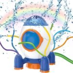 Raketos formos sodo purkštuvas su fontanu vaikams – Paveikslėlis 3