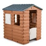 Rąstinio tipo vasaros namelis vaikams