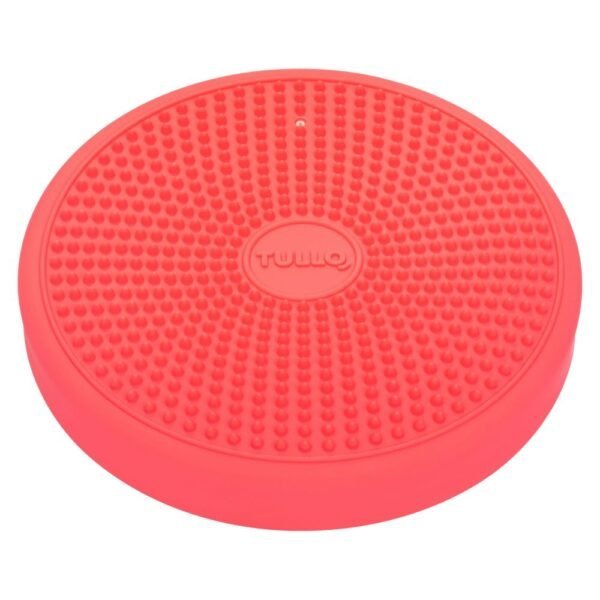 Raudona sensorinė pagalvė Ø30 cm