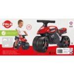 Lenktyninis paspiriamas motociklas vaikams plačiais ratais – Paveikslėlis 14