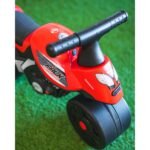 Lenktyninis paspiriamas motociklas vaikams plačiais ratais – Paveikslėlis 9