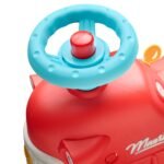 Raudonas paspiriamas traktoriukas-stumdukas su daiktadėže vaikams nuo 1 metų – Paveikslėlis 10