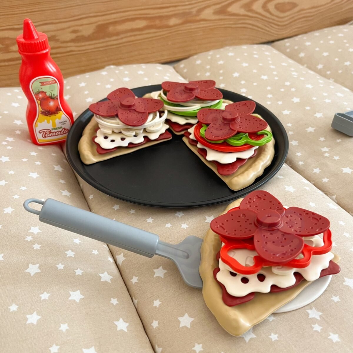 Restorano žaidimo picos pjaustymo rinkinys, 30 dalių – Paveikslėlis 5