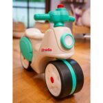 Retro paspirtukas plačiais tyliais ratais nuo 1 metų – Paveikslėlis 9