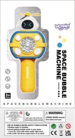 Rožinė astronauto burbulų mašinėlė su šviesomis – Paveikslėlis 8