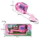 Rožinė muilo burbulų vejapjovė – Paveikslėlis 4