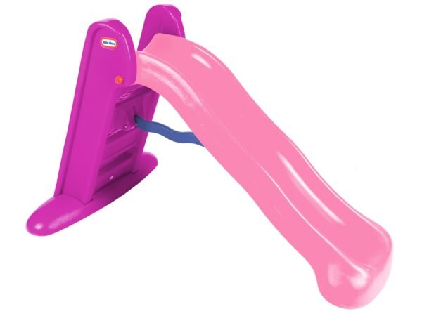 Rožinė sulankstoma čiuožykla