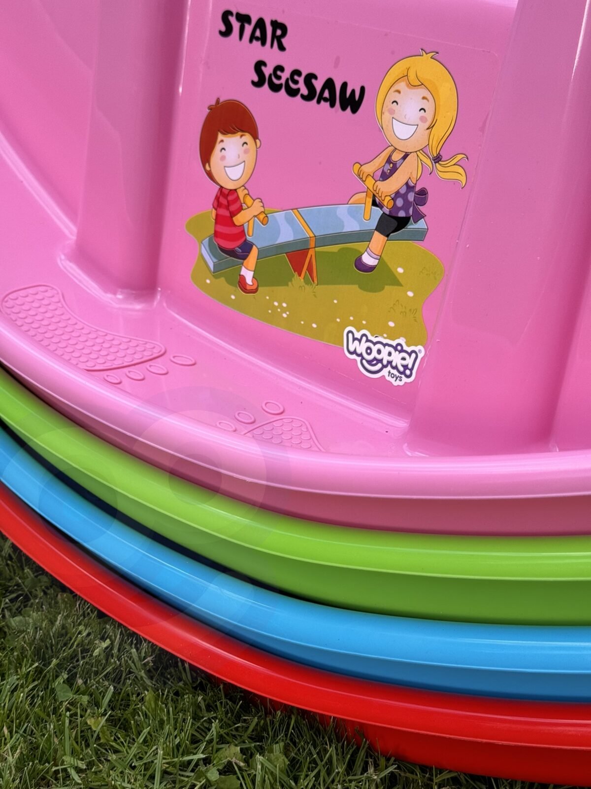 Dvigubos balansinės sūpuoklės vaikams – Paveikslėlis 3