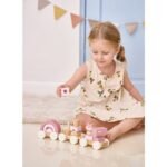 Medinis traukinukas su vagonėliais ir kaladėlėmis – Paveikslėlis 12