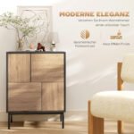 Sideboard su „Push-to-Open“ durimis ir metaliniu rėmu – Paveikslėlis 5